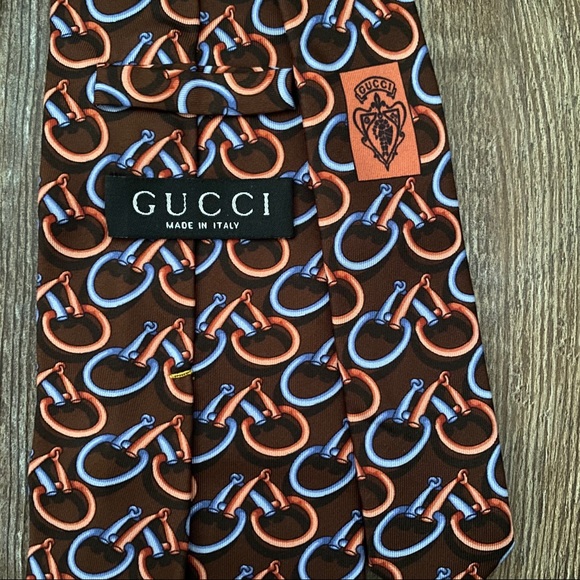 Gucci 100% Silk Men’s Tie - Picture 4 of 5